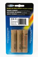 ESTES ROCKET MOTORS C6-5 (PK3) D-ES1614